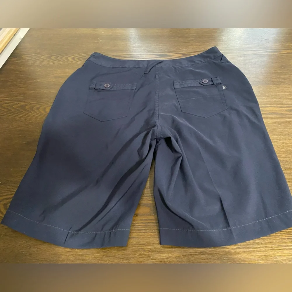 Nivo Navy Stretch Golf Shorts Size 6 - Picture 8 of 8